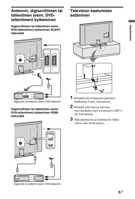 Sony KDL-46HX803 - KDL-46HX803 Consignes d&rsquo;utilisation Slovaque