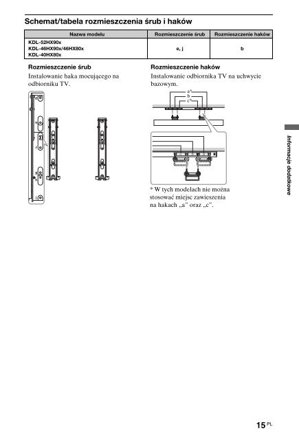 Sony KDL-46HX803 - KDL-46HX803 Consignes d&rsquo;utilisation Slovaque
