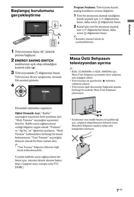 Sony KDL-46HX803 - KDL-46HX803 Consignes d&rsquo;utilisation Danois