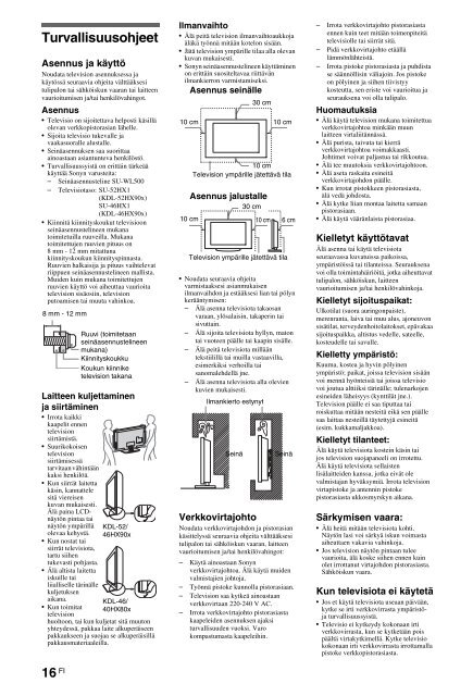 Sony KDL-46HX803 - KDL-46HX803 Consignes d&rsquo;utilisation Danois