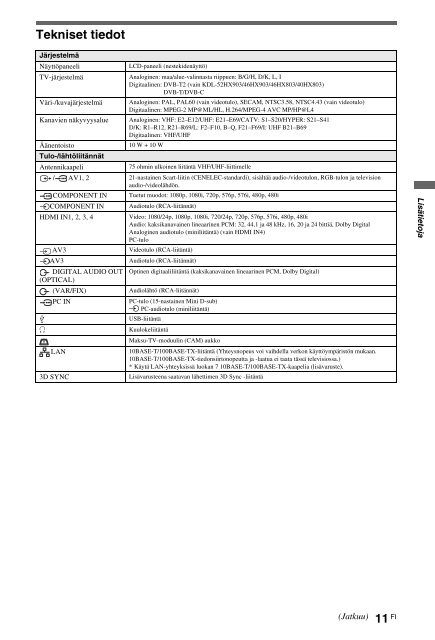 Sony KDL-46HX803 - KDL-46HX803 Consignes d&rsquo;utilisation Bulgare