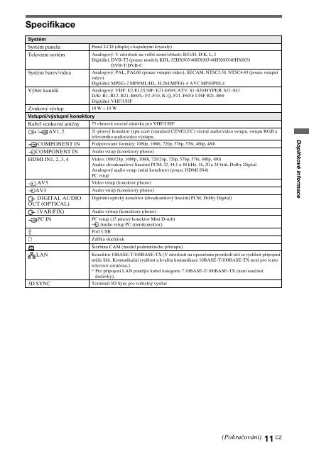 Sony KDL-46HX803 - KDL-46HX803 Mode d'emploi Grec