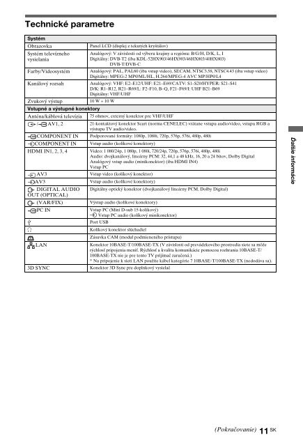 Sony KDL-46HX803 - KDL-46HX803 Mode d'emploi Danois