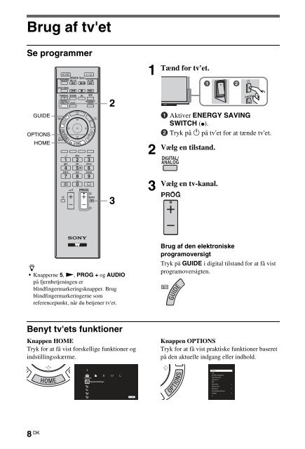 Sony KDL-46HX803 - KDL-46HX803 Mode d'emploi Norv&eacute;gien