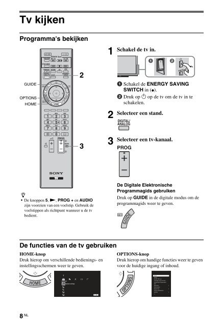 Sony KDL-46HX803 - KDL-46HX803 Mode d'emploi Norv&eacute;gien