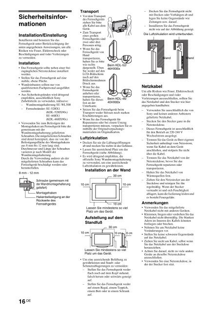 Sony KDL-46HX803 - KDL-46HX803 Mode d'emploi Tch&egrave;que