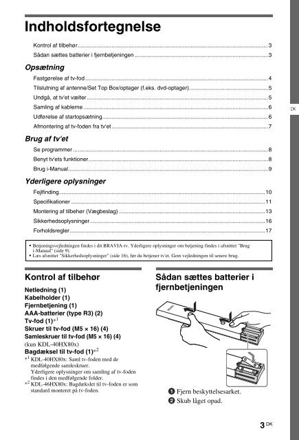 Sony KDL-46HX803 - KDL-46HX803 Consignes d&rsquo;utilisation Turc