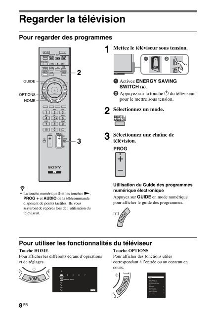 Sony KDL-46HX803 - KDL-46HX803 Mode d'emploi Slovaque