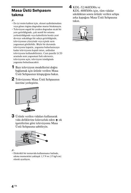 Sony KDL-46HX803 - KDL-46HX803 Consignes d&rsquo;utilisation Norv&eacute;gien