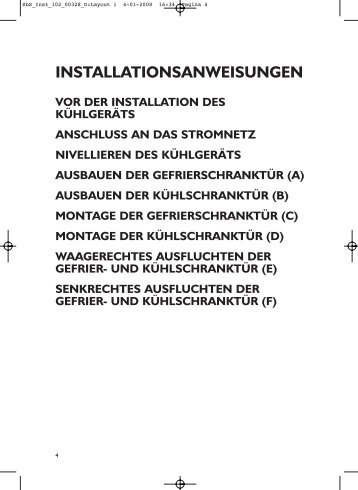 KitchenAid 20RU-D1 A+ SF - 20RU-D1 A+ SF DE (858641011000) Installazione