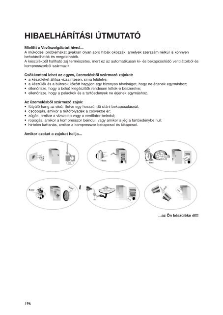 KitchenAid 20RU-D1 A+ SF - 20RU-D1 A+ SF HU (858641011000) Istruzioni per l'Uso