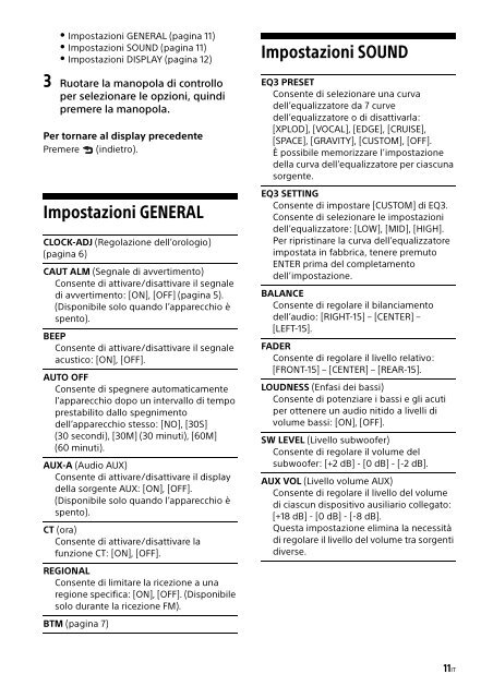 Sony CDX-G1001U - CDX-G1001U Consignes d&rsquo;utilisation Allemand