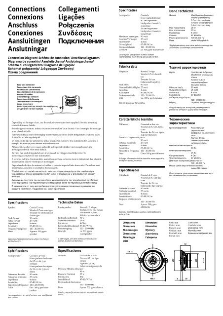 Sony XS-A826 - XS-A826 Consignes d&rsquo;utilisation Fran&ccedil;ais