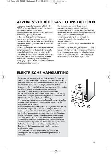 KitchenAid 20RU-D1 A+ SF - 20RU-D1 A+ SF NL (858641011000) Installazione