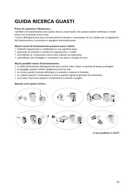 KitchenAid 20RU-D1 A+ SF - 20RU-D1 A+ SF IT (858641011000) Istruzioni per l'Uso