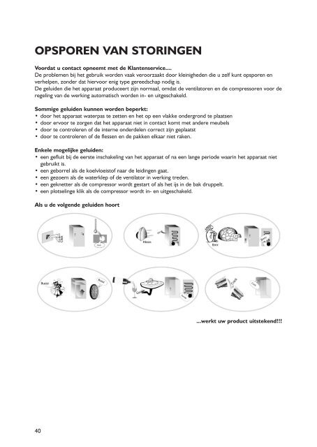 KitchenAid 20RU-D1 A+ SF - 20RU-D1 A+ SF NL (858641011000) Istruzioni per l'Uso
