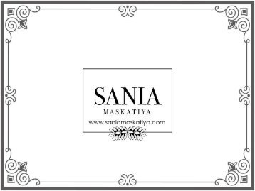 Latest in Menswear and Men’s Clothing from Sania Maskatiya