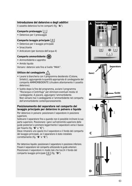 KitchenAid Perfect Wash 1200 - Perfect Wash 1200 IT (859202103000) Istruzioni per l'Uso