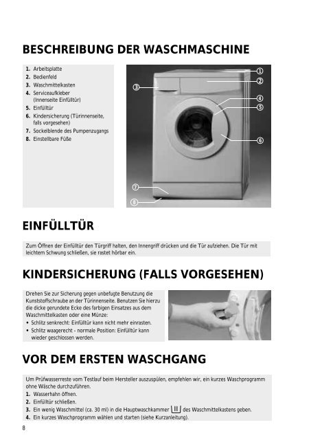 KitchenAid Perfect Wash 1200 - Perfect Wash 1200 DE (859202103000) Istruzioni per l'Uso