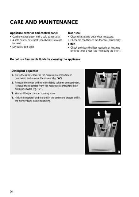 KitchenAid Perfect Wash 1200 - Perfect Wash 1200 EN (859202103000) Istruzioni per l'Uso