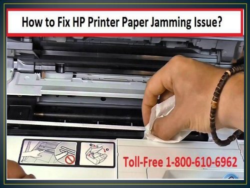 Fix HP Printer Paper Jamming Issue by 1-800-213-8289