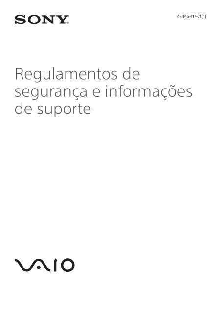 Sony SVE1512M1E - SVE1512M1E Documents de garantie Portugais