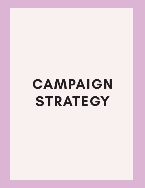 RE:FRESH Creative Campaign