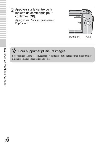 Sony NEX-C3A - NEX-C3A Consignes d&rsquo;utilisation