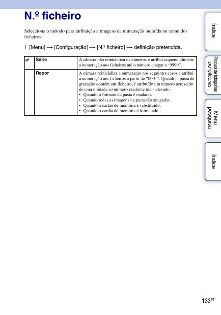 Sony NEX-C3A - NEX-C3A Consignes d&rsquo;utilisation Portugais