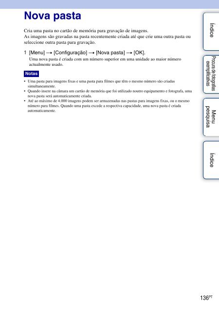 Sony NEX-C3A - NEX-C3A Consignes d&rsquo;utilisation Portugais