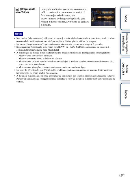 Sony NEX-C3A - NEX-C3A Consignes d&rsquo;utilisation Portugais