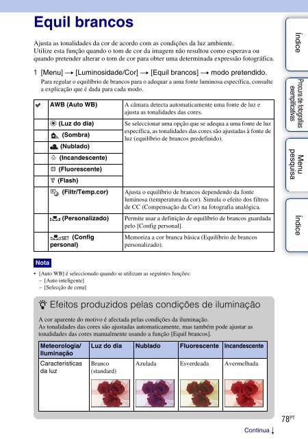 Sony NEX-C3A - NEX-C3A Consignes d&rsquo;utilisation Portugais