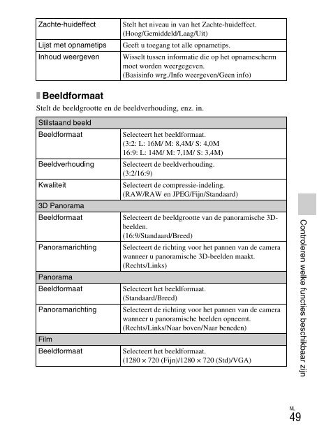 Sony NEX-C3A - NEX-C3A Consignes d&rsquo;utilisation Allemand