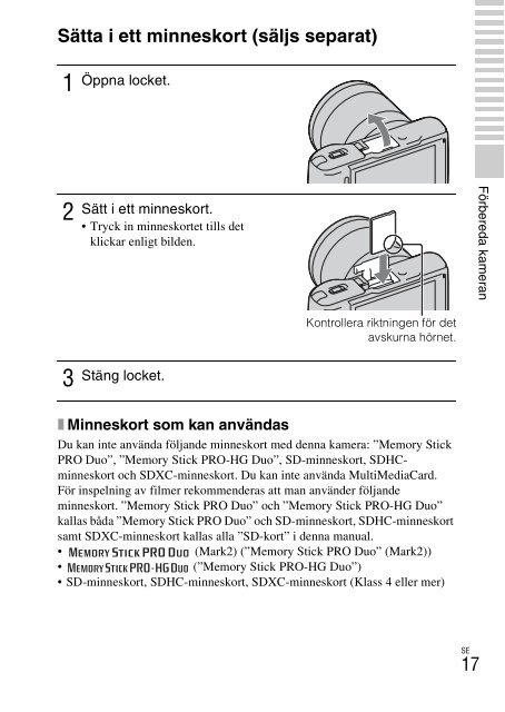 Sony NEX-C3A - NEX-C3A Consignes d&rsquo;utilisation Su&eacute;dois