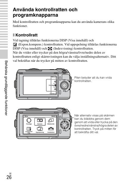 Sony NEX-C3A - NEX-C3A Consignes d&rsquo;utilisation Su&eacute;dois