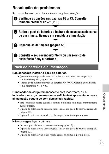 Sony NEX-C3A - NEX-C3A Consignes d&rsquo;utilisation Espagnol