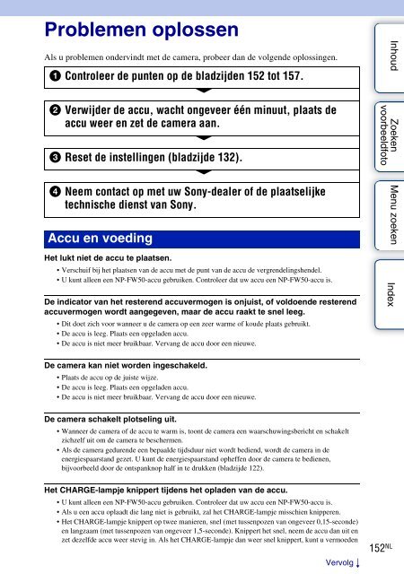 Sony NEX-C3A - NEX-C3A Consignes d&rsquo;utilisation N&eacute;erlandais