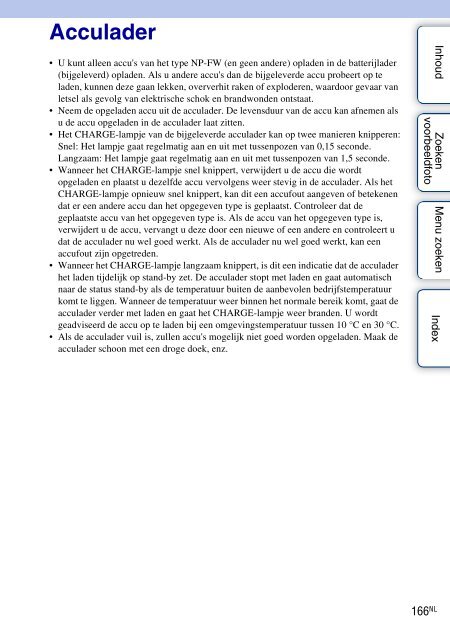 Sony NEX-C3A - NEX-C3A Consignes d&rsquo;utilisation N&eacute;erlandais