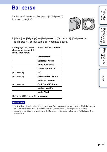 Sony NEX-C3A - NEX-C3A Consignes d&rsquo;utilisation