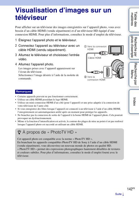 Sony NEX-C3A - NEX-C3A Consignes d&rsquo;utilisation