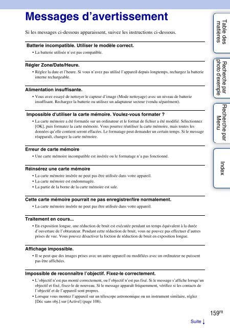 Sony NEX-C3A - NEX-C3A Consignes d&rsquo;utilisation