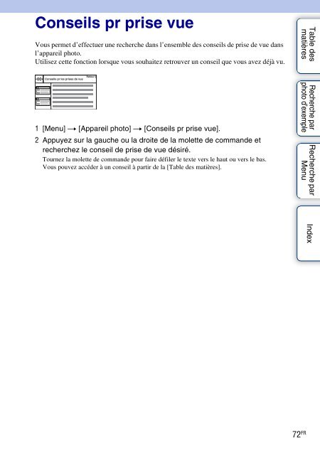 Sony NEX-C3A - NEX-C3A Consignes d&rsquo;utilisation