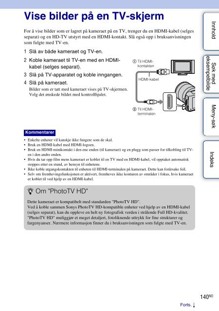 Sony NEX-C3A - NEX-C3A Consignes d&rsquo;utilisation Norv&eacute;gien