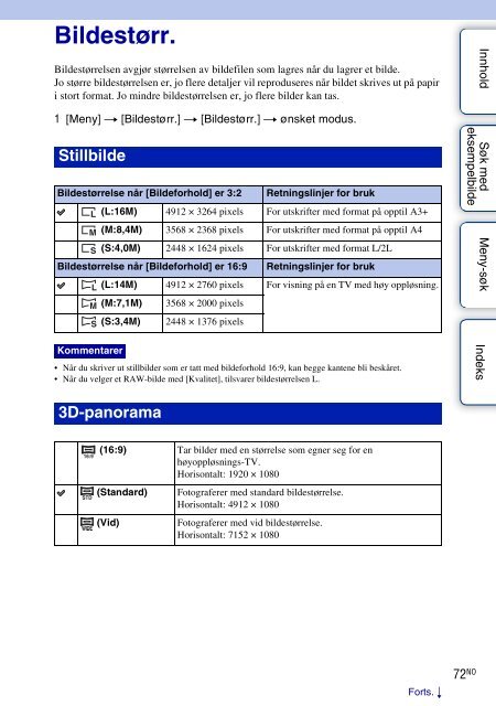 Sony NEX-C3A - NEX-C3A Consignes d&rsquo;utilisation Norv&eacute;gien