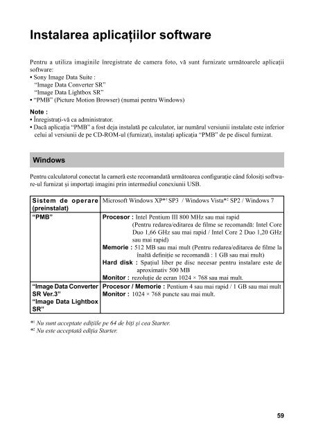 Sony NEX-C3A - NEX-C3A Mode d'emploi Roumain