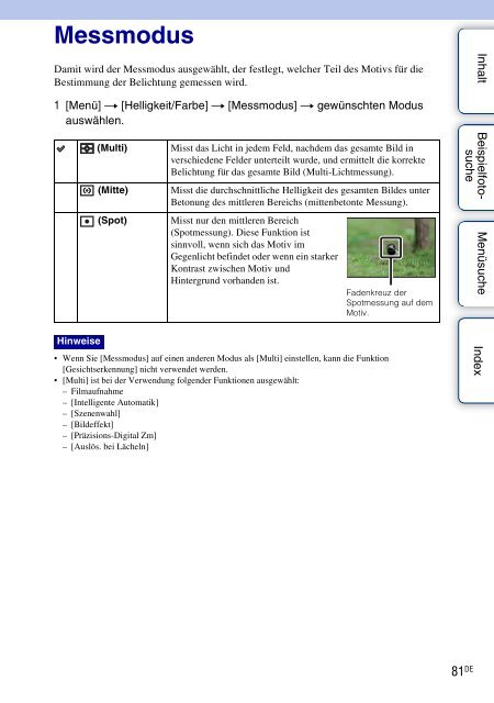 Sony NEX-C3A - NEX-C3A Consignes d&rsquo;utilisation Allemand