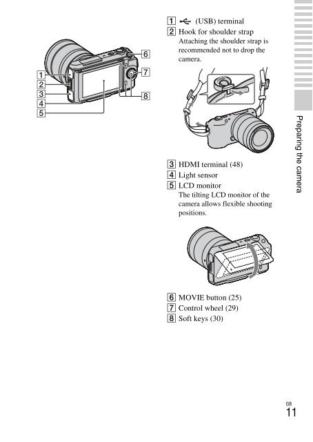 Sony NEX-C3A - NEX-C3A Consignes d&rsquo;utilisation Russe