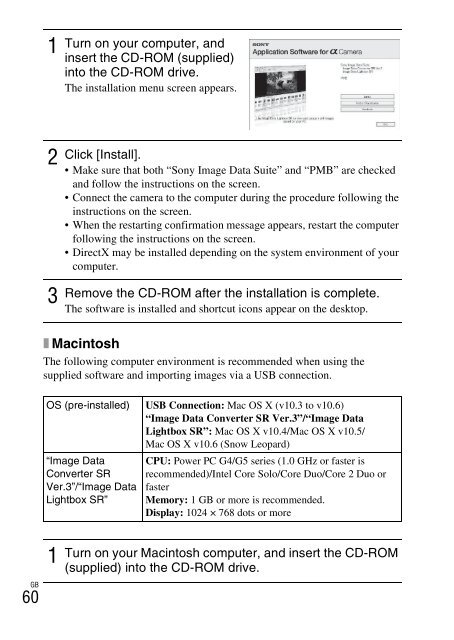 Sony NEX-C3A - NEX-C3A Consignes d&rsquo;utilisation Russe