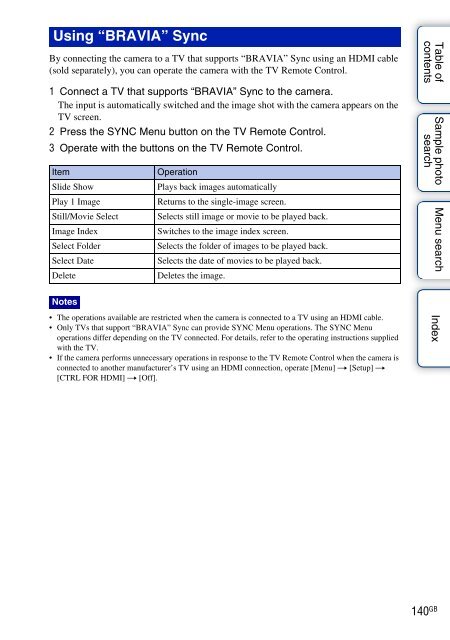 Sony NEX-C3A - NEX-C3A Consignes d&rsquo;utilisation Anglais