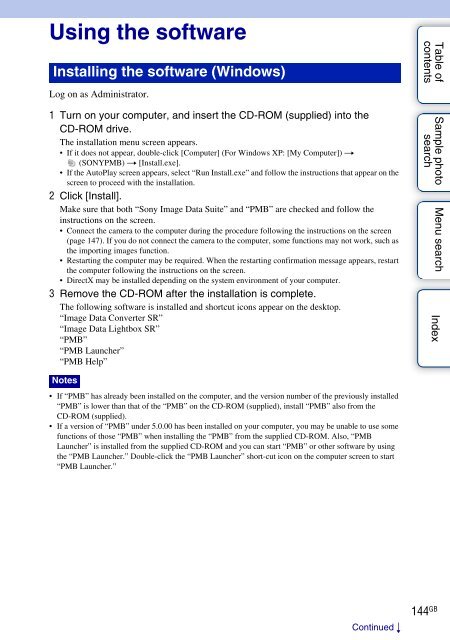 Sony NEX-C3A - NEX-C3A Consignes d&rsquo;utilisation Anglais